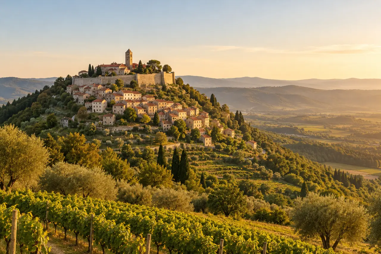 Meilleur endroit vacances Croatie : villages, vignobles et gastronomie en Istrie