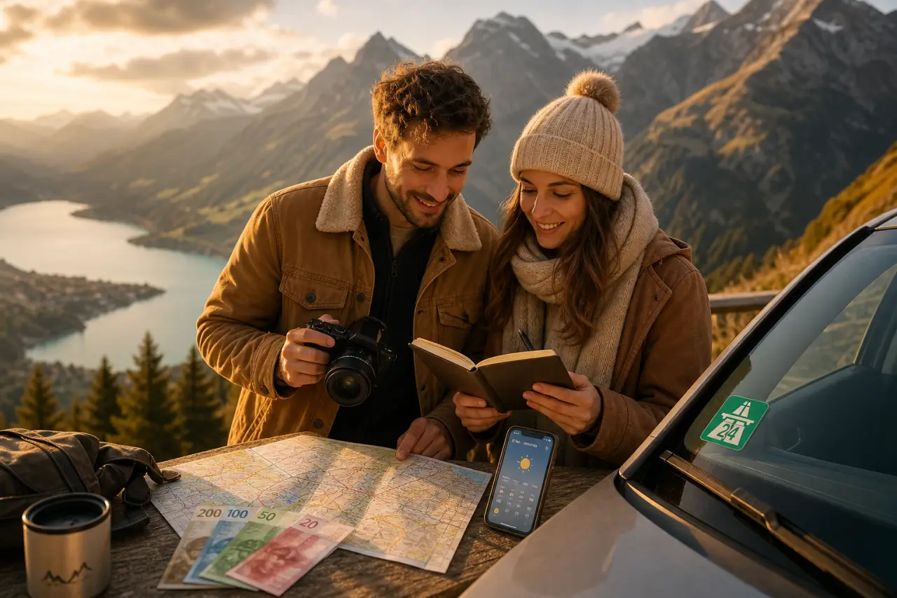 Budget, CHF, vignette et météo : les points à anticiper pour organiser un voyage en Suisse