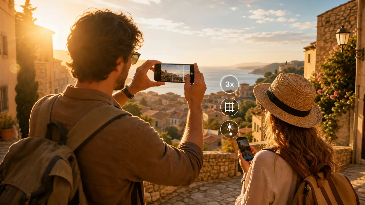 Zoom numérique, grille, lumière : 3 réglages pour réussir ses photos au smartphone