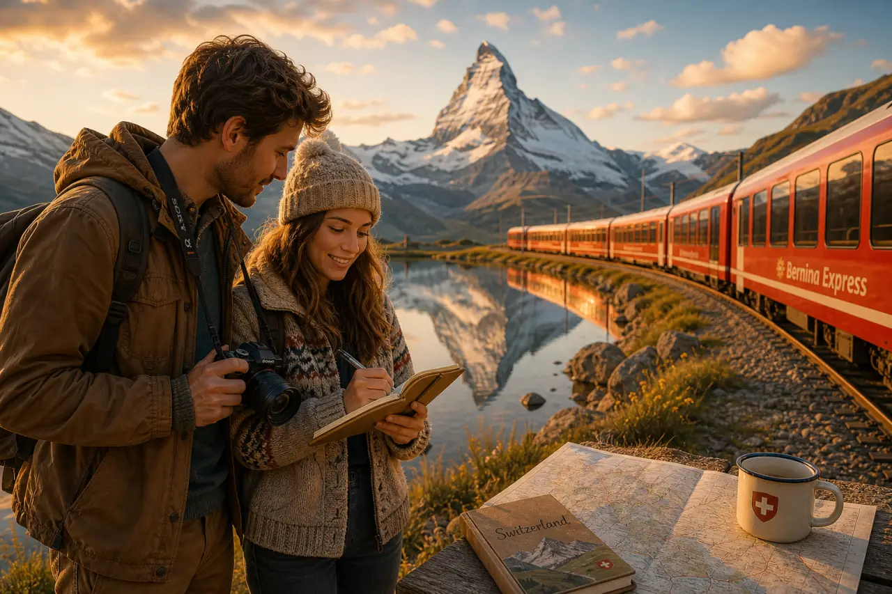 Suisse : lacs, sommets et trains panoramiques pour un itinéraire cohérent