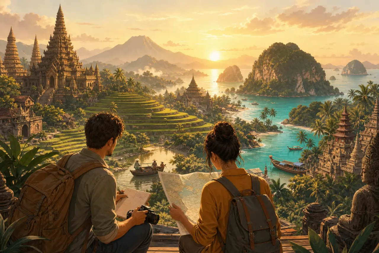 Que faire en Asie ? Temples, rizières et îles pour choisir sans se perdre