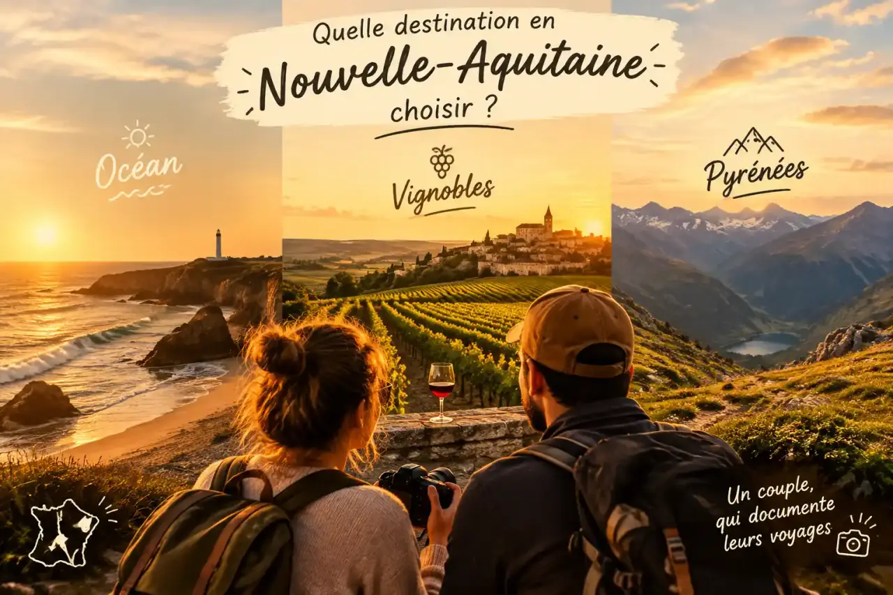 Quelle destination en Nouvelle-Aquitaine choisir : océan, vignobles ou Pyrénées ?