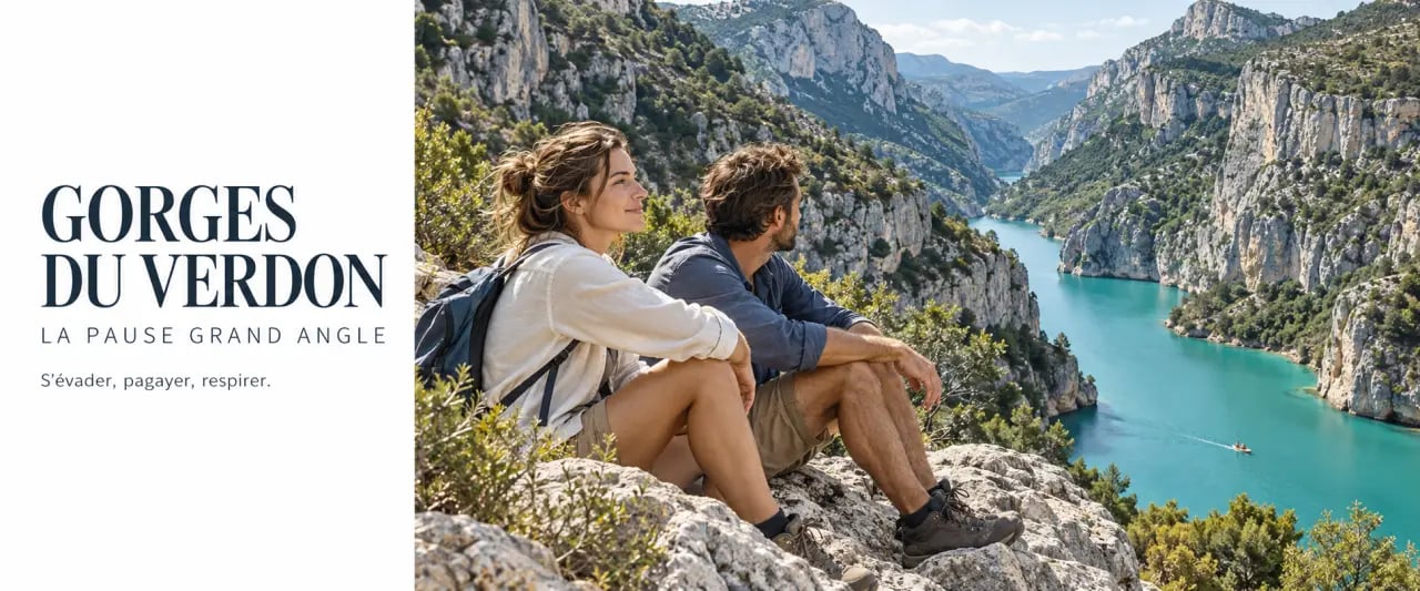Week-end en amoureux PACA dans les Gorges du Verdon