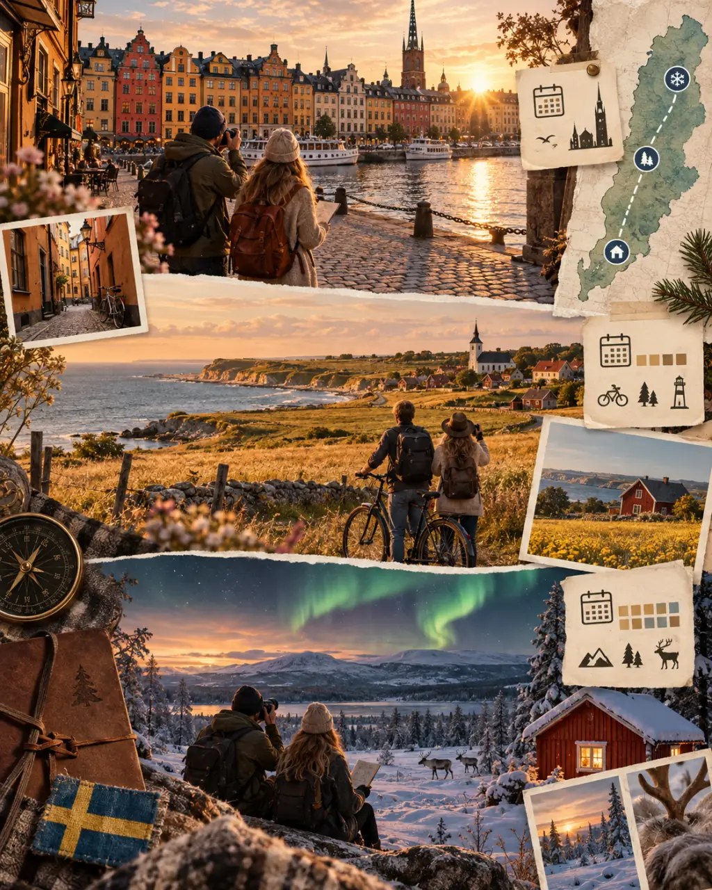 Que voir en Suède ? Stockholm, le sud et la Laponie selon la durée du séjour