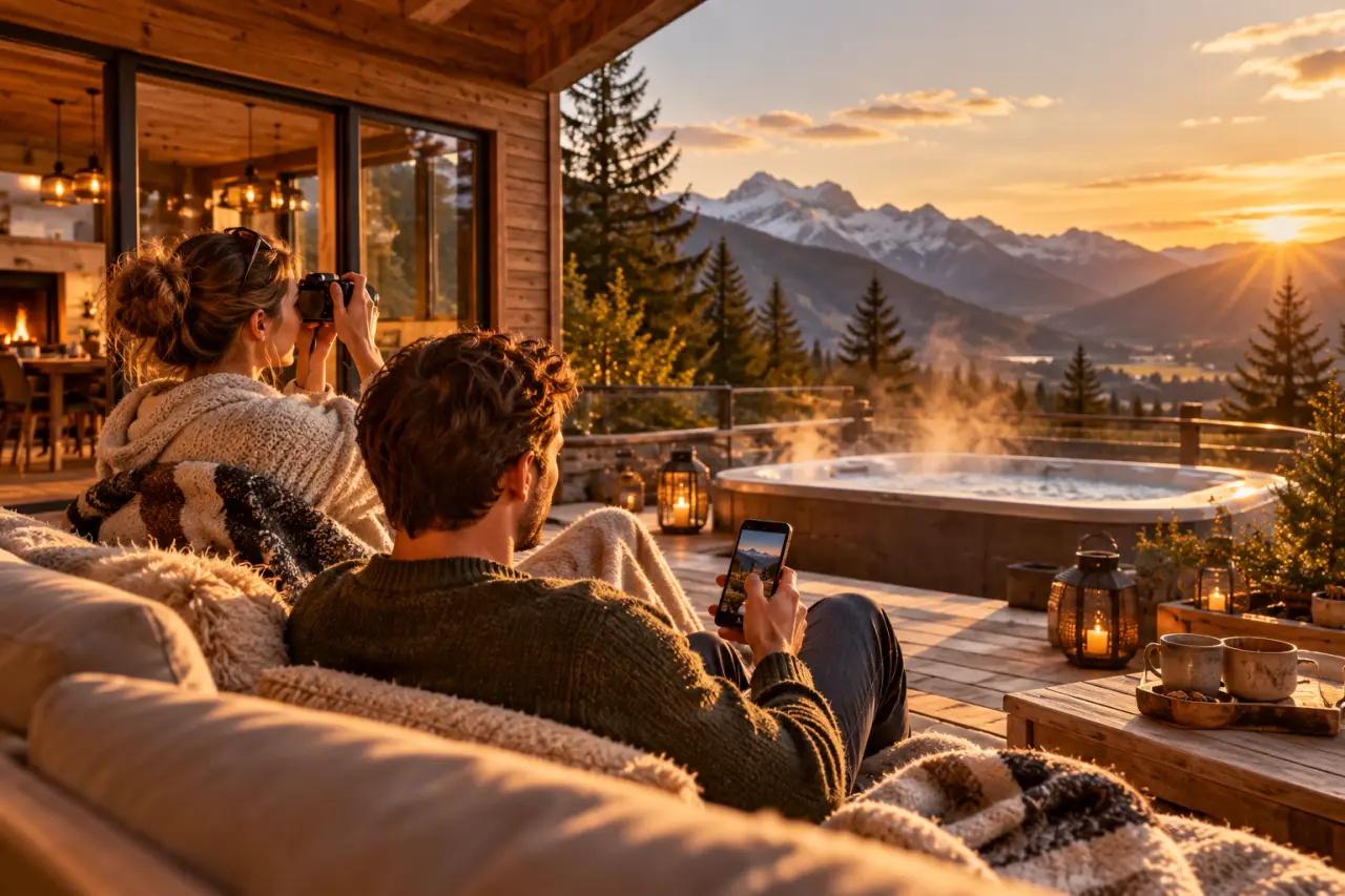 Location chalet avec jacuzzi privatif : vérifiez ces détails avant de réserver