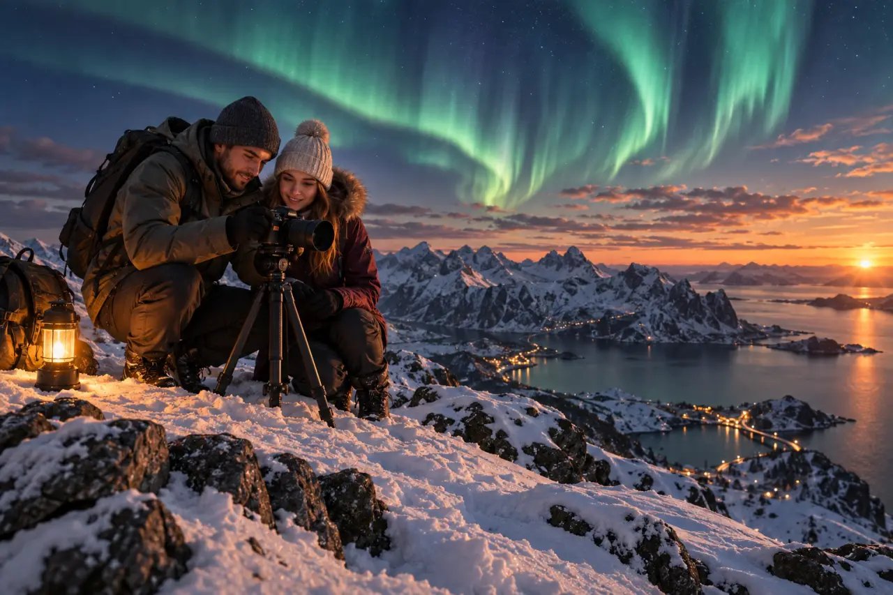 Photographier une aurore boréale : adaptez le temps de pose à ses mouvements