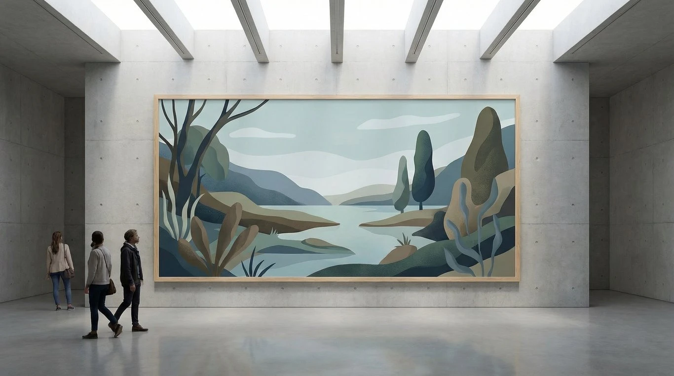 Paysage montagneux