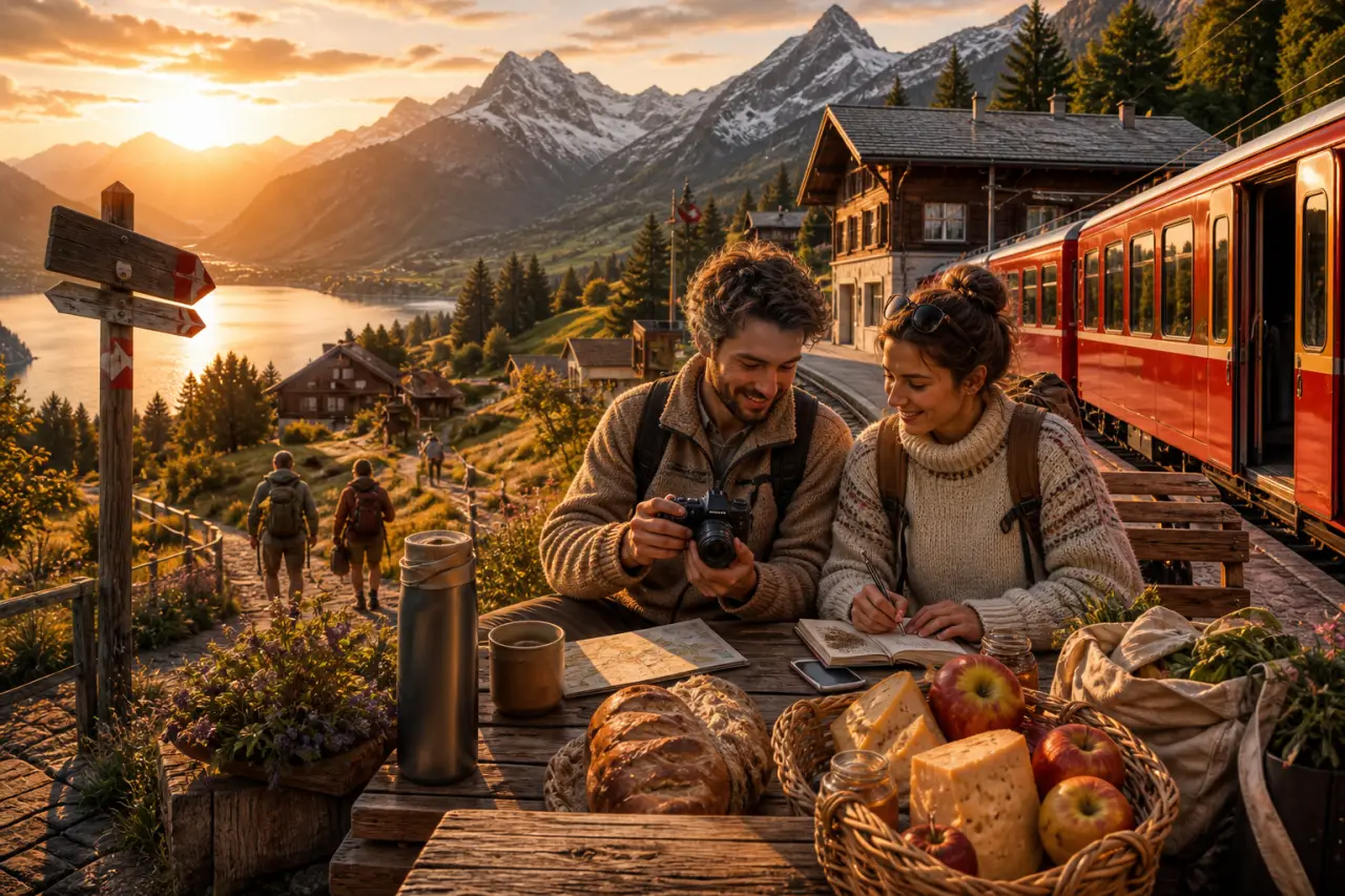 Comment voyager responsable en Suisse sans renoncer au train, aux sentiers et aux achats locaux ?