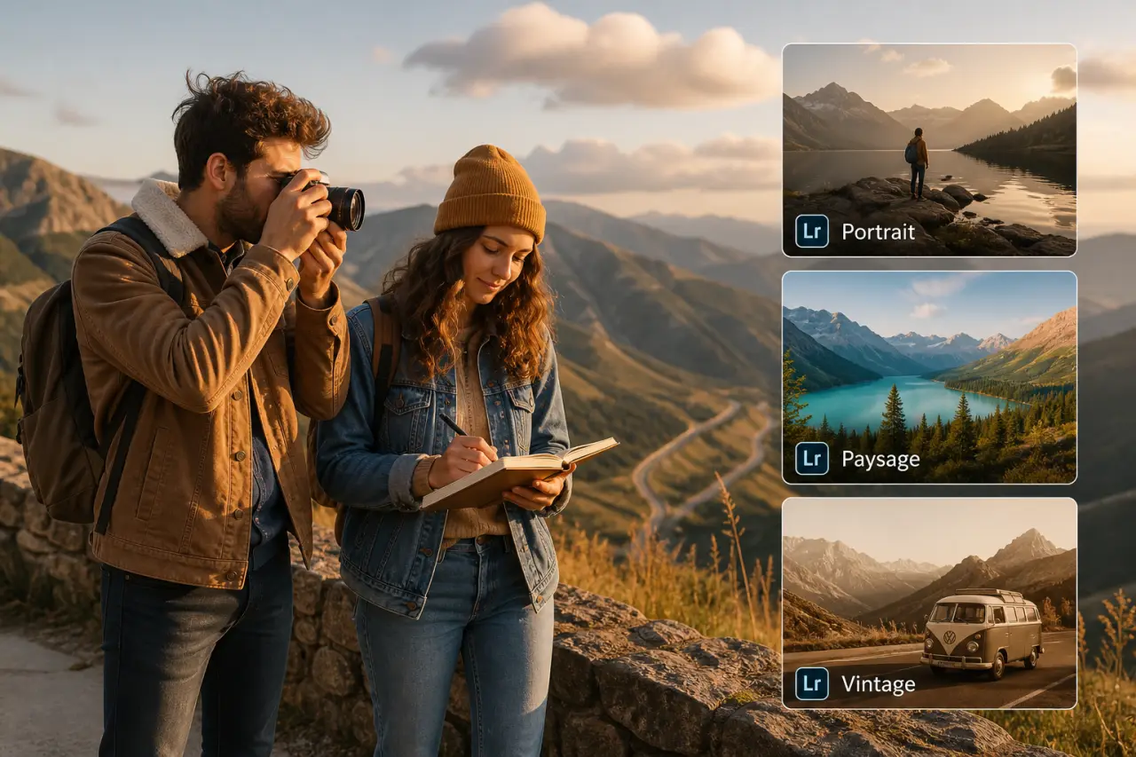 Portrait, paysage ou vintage : choisir un preset Lightroom gratuit sans ruiner ses couleurs